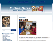 Tablet Screenshot of michaelserra.net